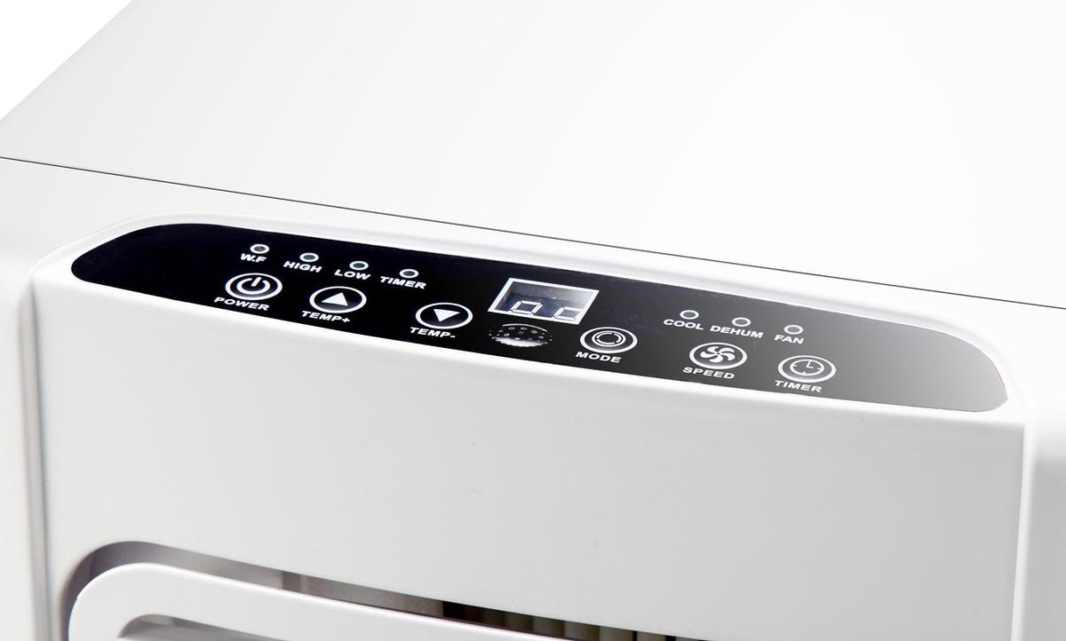 Wat vinden we goed aan de Sauber PAC-123584 Mobiele airco 8000BTU