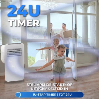SereneLife 12.000 BTU Mobiele Airco 3-in-1