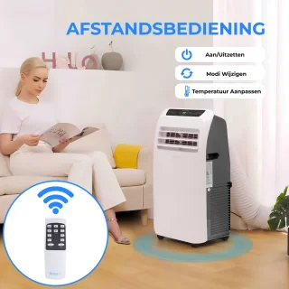 SereneLife 12.000 BTU Mobiele Airco 3-in-1