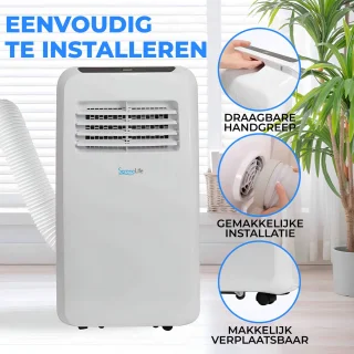 SereneLife 7.000 BTU Mobiele Airco 3-in-1