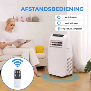 SereneLife 7.000 BTU Mobiele Airco 3-in-1