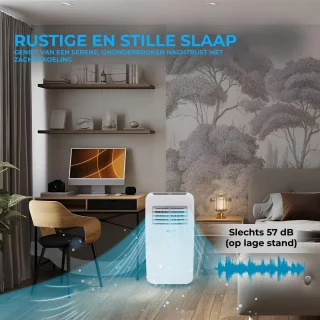 SereneLife 7.000 BTU Mobiele Airco 3-in-1