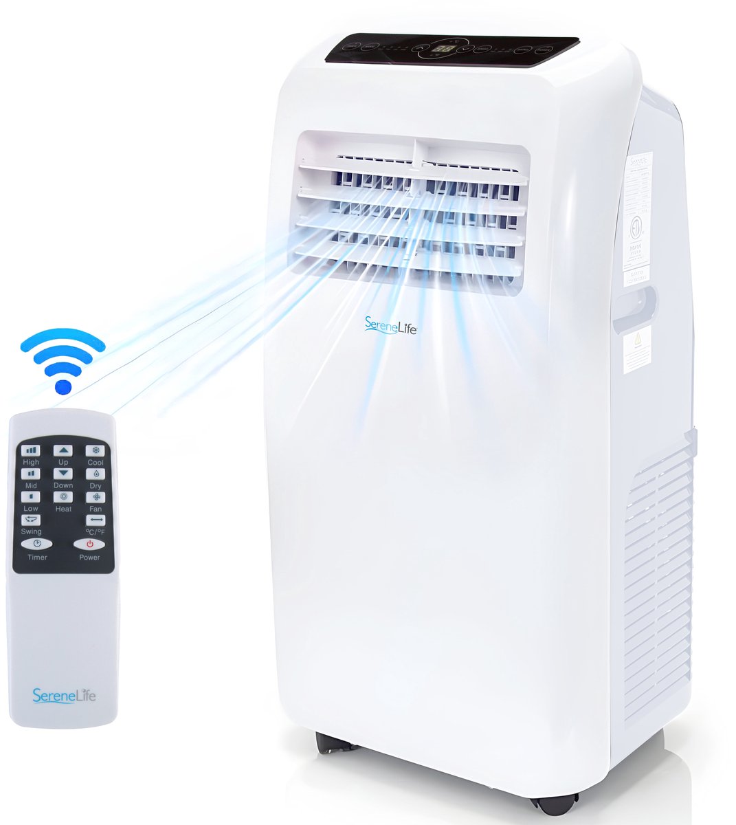 De Serenelife Mobiele Airco 12.000 BTU 3-in-1 in één oogopslag