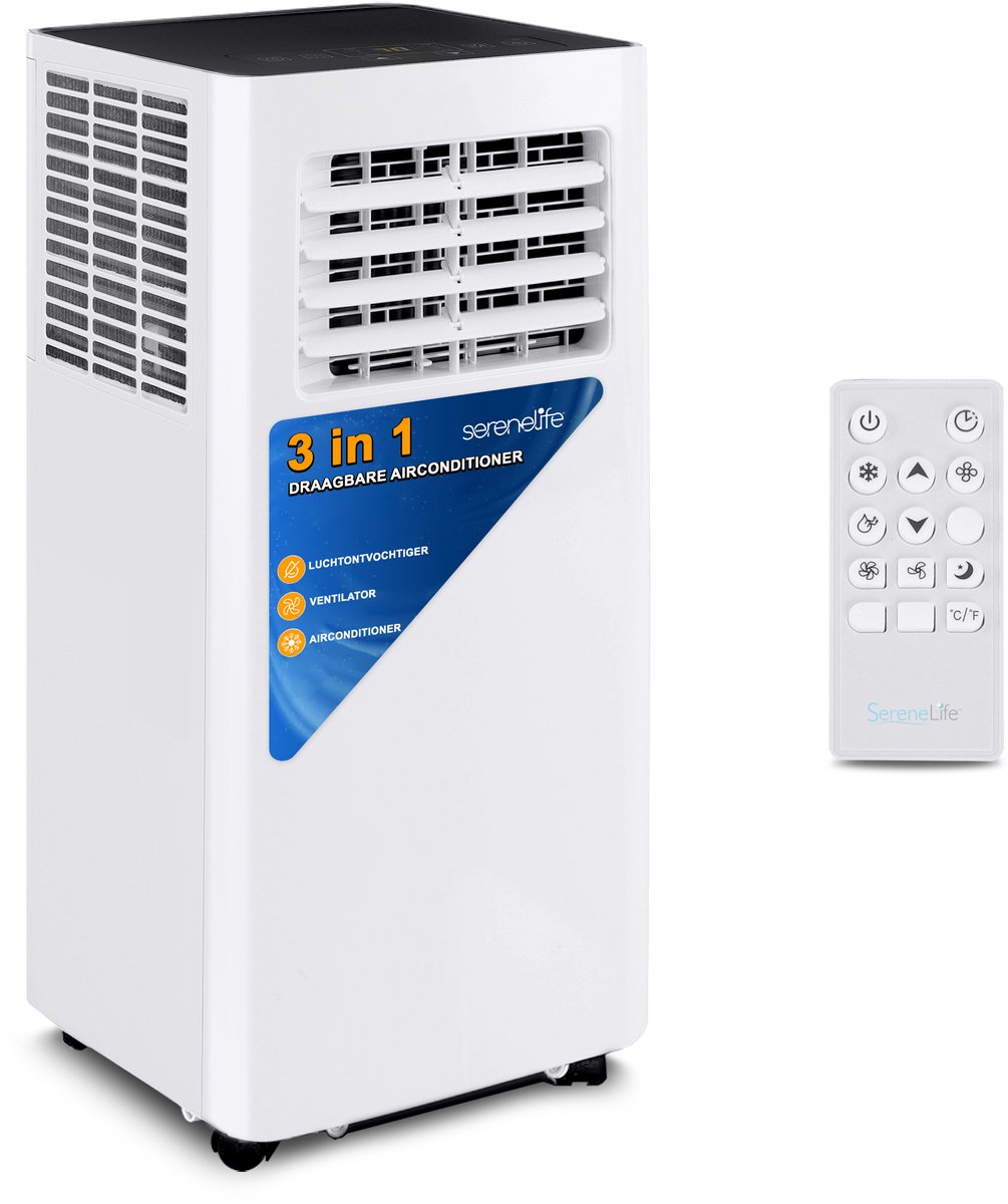 De Serenelife Mobiele Airco 9000 BTU Wi-Fi in één oogopslag