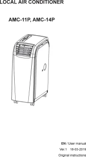 Sinclair AMC-11P Mobiele Airco 11000 BTU