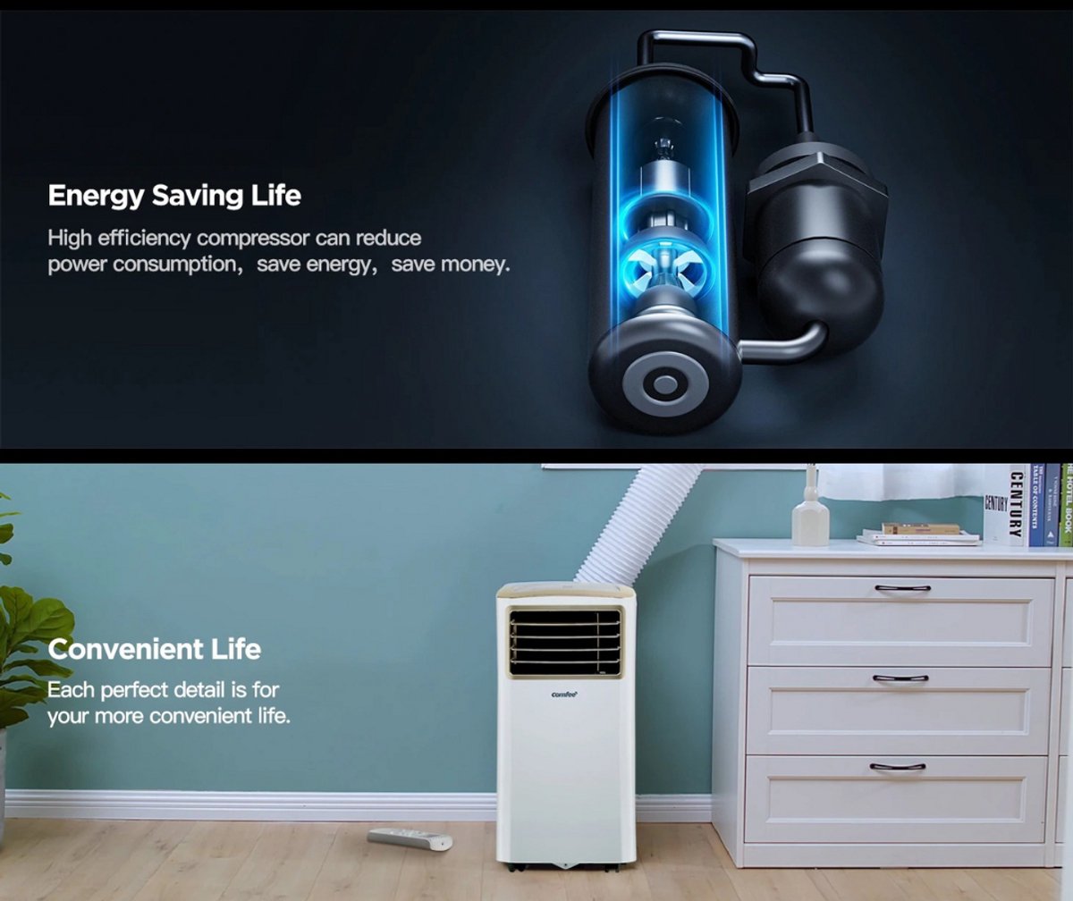 Stemily Multifunctionele Mobiele Airco SMART