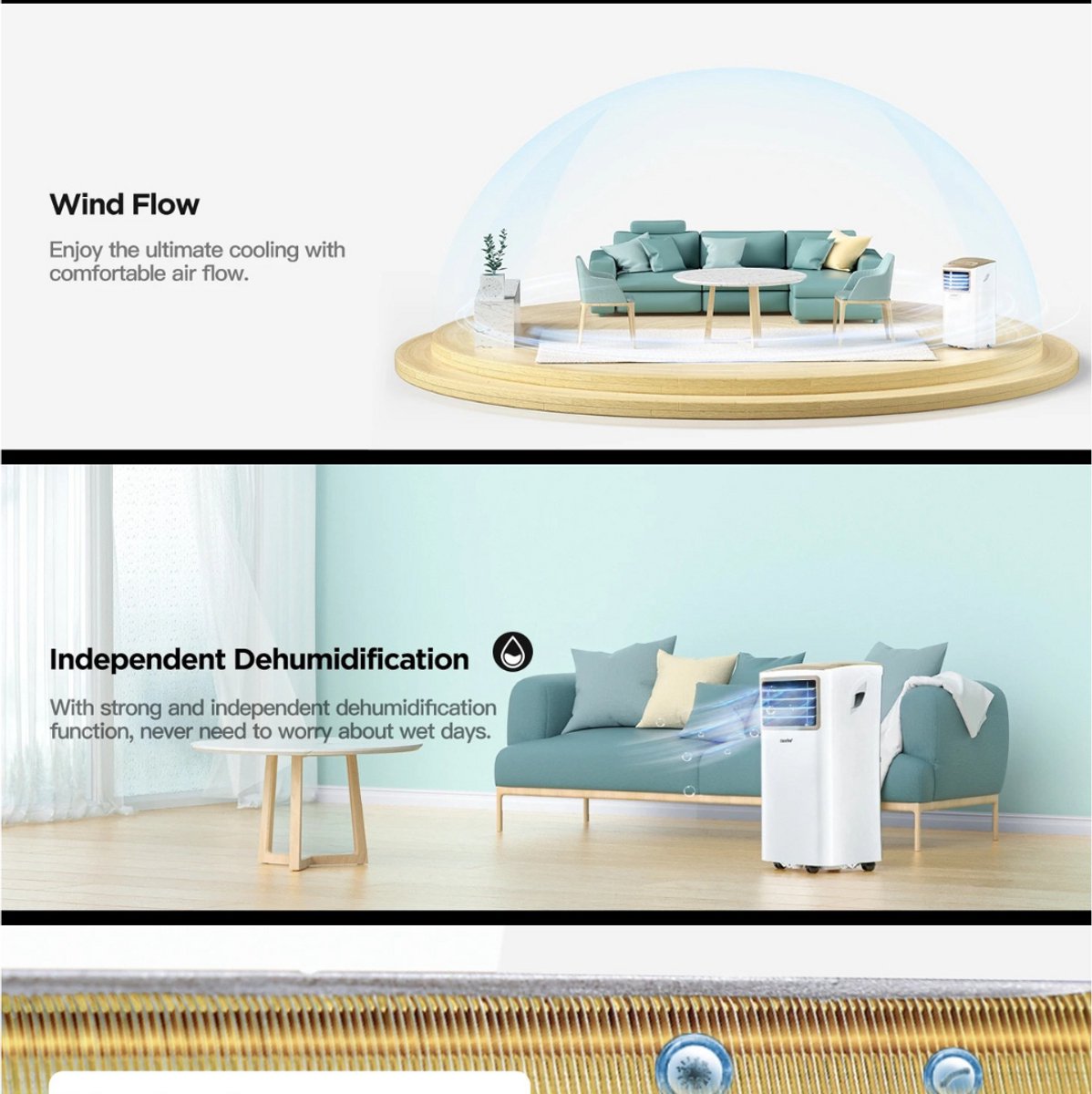 Stemily Multifunctionele Mobiele Airco SMART