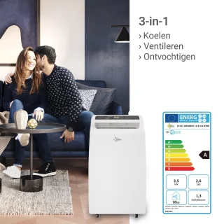 SUNTEC Advance 12.0 Eco R290 Mobiele Airconditioner 12000 BTU