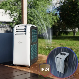 SUNTEC TRANSFORM 10500 Eco Ventilator 1100W Zwart/Wit