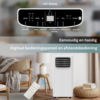 ZRSS Mobiele Airco Met Afstandsbediening