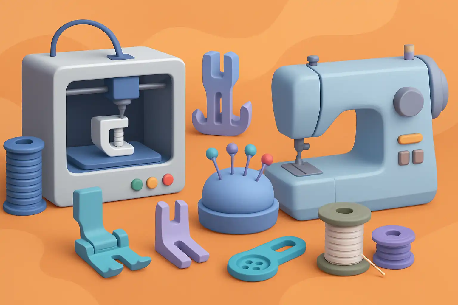 3D-printen en je naaimachine: maak slimme accessoires die je naaiwerk een upgrade geven