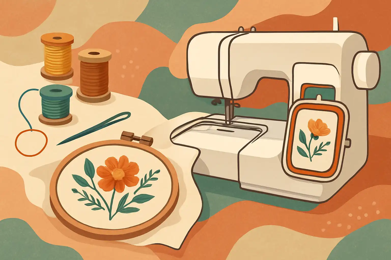 Embroidery in opmars: alles wat je moet weten over borduurmodules
