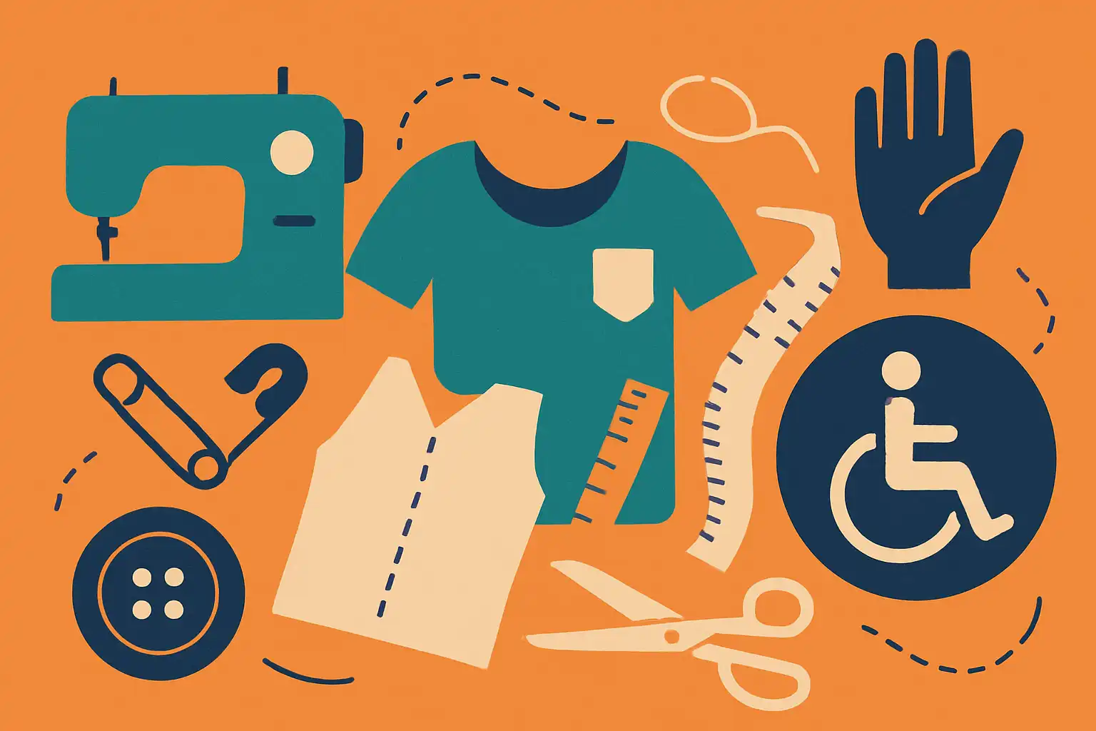 Inclusief naaien: slimme aanpassingen om kleding toegankelijker en zelfstandiger te maken