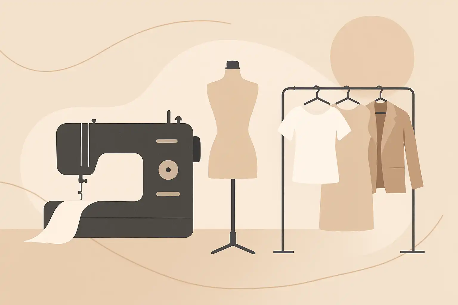 Minimalistisch naaien: capsule wardrobe creëren met één naaimachine