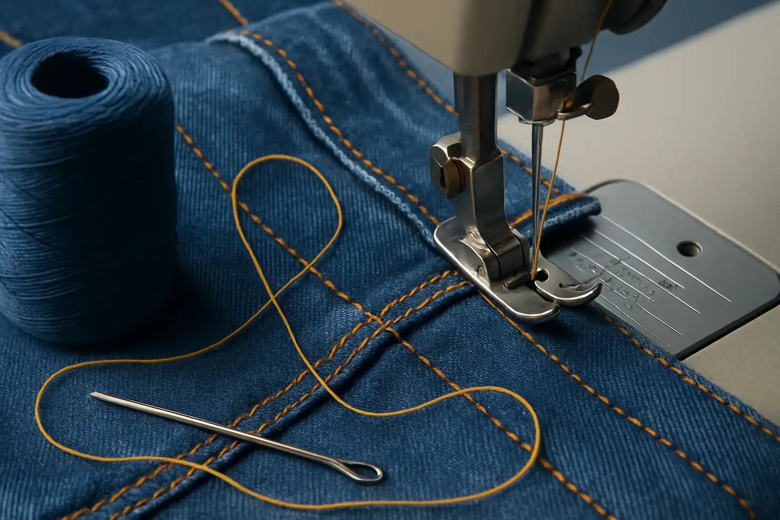Naaien met denim: van spijkerbroek naar designerproject – tips voor naald, draad en machine-instellingen