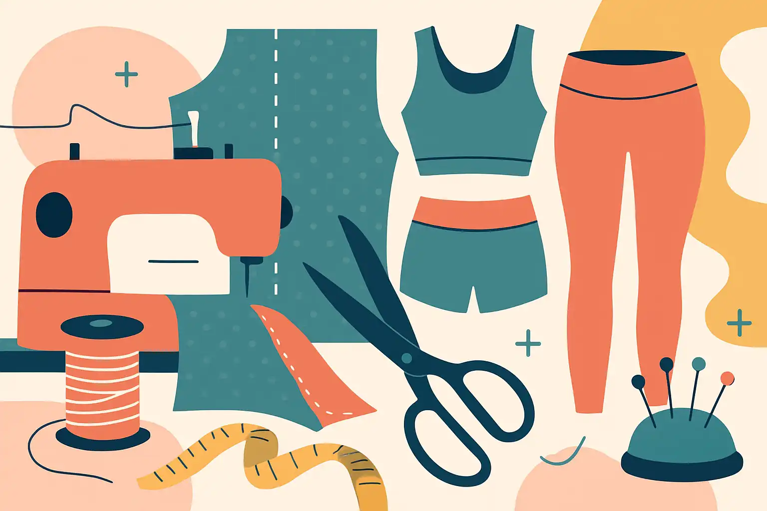 Stretch goals: zo naai je moeiteloos je eigen sportkleding en athleisure