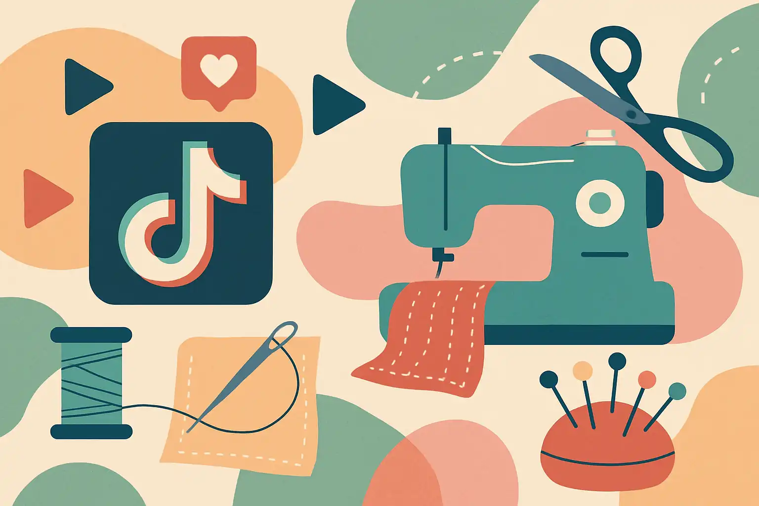 TikTok-naaitrends: welke virale technieken en projecten echt de moeite waard zijn