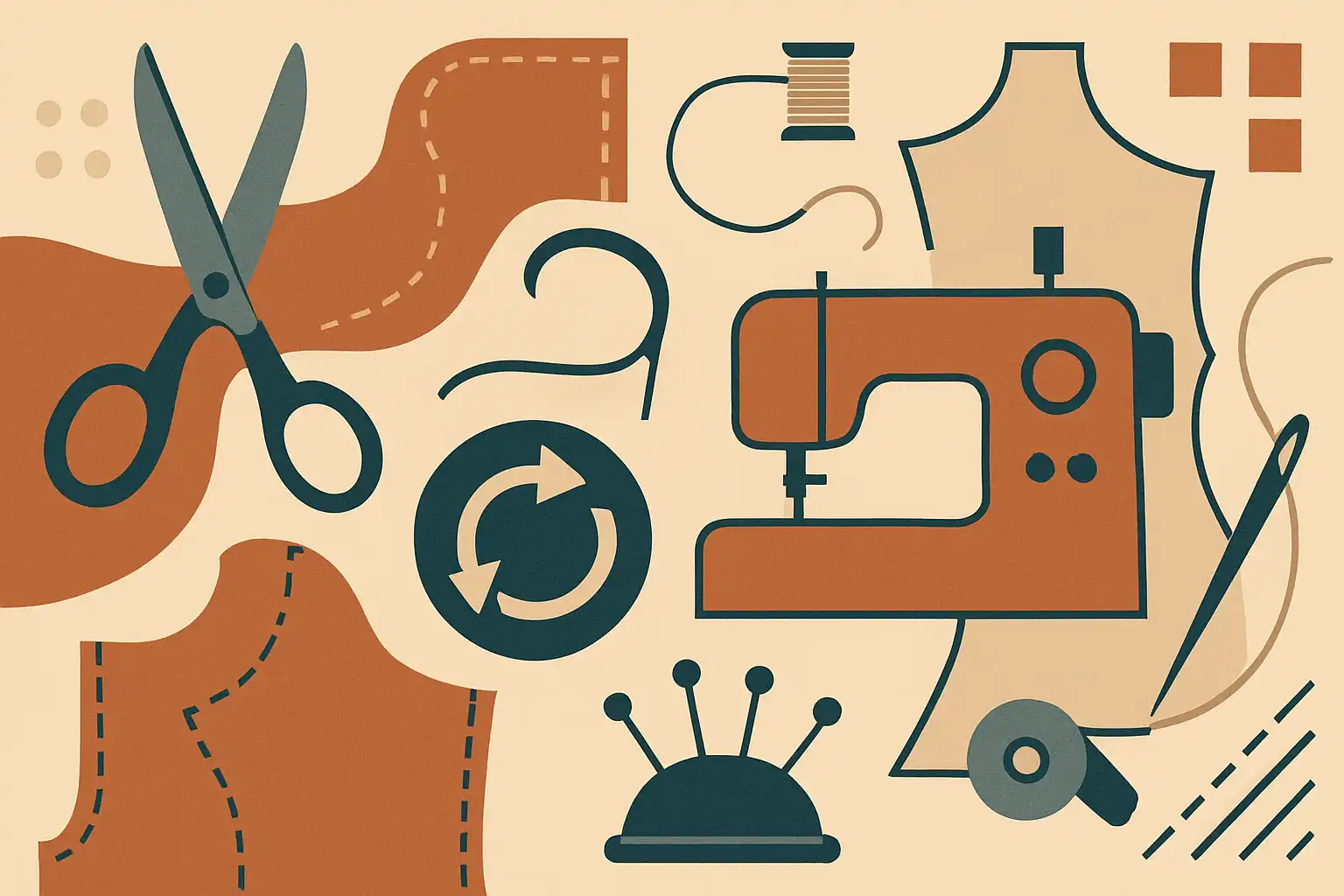 Zero-waste patroonmaken: slimme snij- en naaitrucs om stofverspilling te vermijden