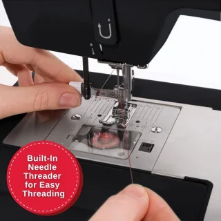 Mechanische Naaimachine voor Zware en Lichte Stoffen - 32 Steken, Hoge Snelheid, Metalen Frame