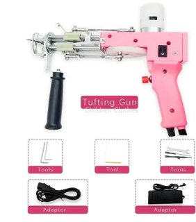De Tufting Gun – Tuftpistool – Borduurmachine – Tufting Machine – Punch Needle – Elektrisch 70W – Instelbare Snelheid 5-40 Steken/sec in één oogopslag