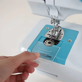 Mini-naaimachine met Geïntegreerde Lamp en 12 Steeksoorten, Draadloze Functie, Ideaal voor Thuisprojecten