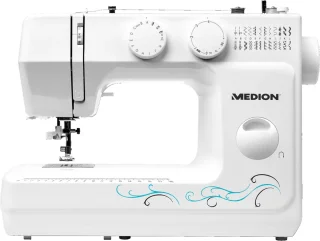Medion MD18205 - Naaimachine - Vrije-arm - 60 steekpatronen - Uitgebreide accessoires - Wit