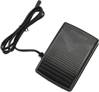 Voetpedaal met koord voor naaimachine - Zwart kunststof netsnoer - Naaimachine-accessoires voor Singer SC220 6160 6180 5400 XL‑400