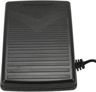 Voetpedaal met koord voor naaimachine - Zwart kunststof netsnoer - Naaimachine-accessoires voor Singer SC220 6160 6180 5400 XL‑400