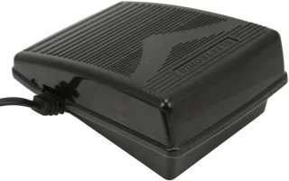 Voetpedaal met koord voor naaimachine - Zwart kunststof netsnoer - Naaimachine-accessoires voor Singer SC220 6160 6180 5400 XL‑400