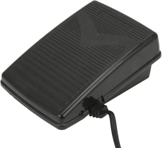 Voetpedaal met koord voor naaimachine - Zwart kunststof netsnoer - Naaimachine-accessoires voor Singer SC220 6160 6180 5400 XL‑400