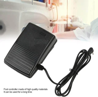 Voetpedaal met koord voor naaimachine - Zwart kunststof netsnoer - Naaimachine-accessoires voor Singer SC220 6160 6180 5400 XL‑400