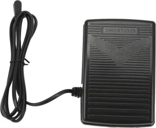 Voetpedaal met koord voor naaimachine - Zwart kunststof netsnoer - Naaimachine-accessoires voor Singer SC220 6160 6180 5400 XL‑400