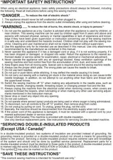 De Overlockmachine 4-draads met automatische functies en verstelbare instellingen in één oogopslag