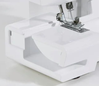 Overlock-naaimachine met 3 of 4 draden en traploze instellingen