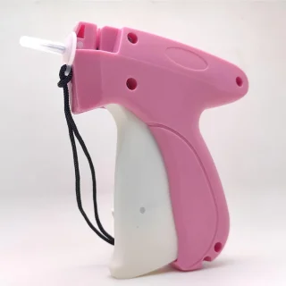 Handnaaimachine - Textiel Gun - Snelle Kledingreparatie - Stoffen Stikken - Naaldloze Stikker - Draadloze Naaimachine - Handzaam Apparaat - Kleding Repareren - Stoffen Lassen - Huishoudelijk Gebruik - Roze Kleur - Complete Set Met Accessoires