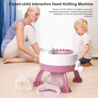 Breimachine met 22 naalden - Handmatige en automatische weefset voor DIY projecten