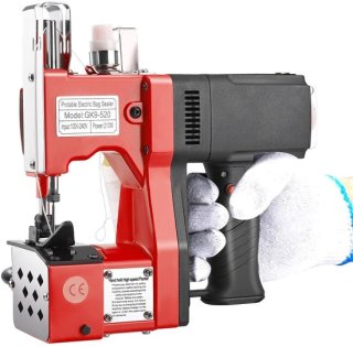 TrendWave Zakkensluiter – Draagbare Elektrische Zaksluiter – Automatisch geweven PP/Kraft papieren zak – Slangenhuid tas Plastic review