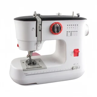 Creatorally Electronische naaimachine 12 Steken - Compacte DIY Naaimachine met Voetpedaal - Elektrische Naaimachine Voor beginners - Geschikt voor Quilten en Kleding
