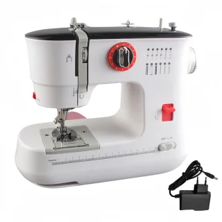 Creatorally Electronische naaimachine 12 Steken - Compacte DIY Naaimachine met Voetpedaal - Elektrische Naaimachine Voor beginners - Geschikt voor Quilten en Kleding
