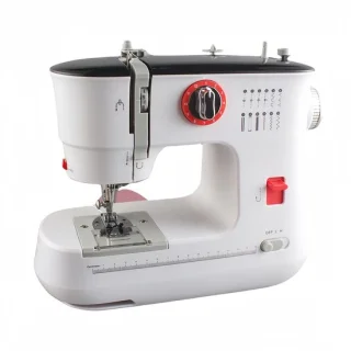 Creatorally Electronische naaimachine 12 Steken - Compacte DIY Naaimachine met Voetpedaal - Elektrische Naaimachine Voor beginners - Geschikt voor Quilten en Kleding