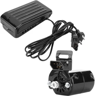 Naaimachinemotor aluminiumlegering 180W 0.9A EU-stekker 220V - Naaimachinemotorset voor huishouden
