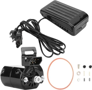 Naaimachinemotor aluminiumlegering 180W 0.9A EU-stekker 220V - Naaimachinemotorset voor huishouden