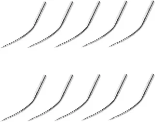 10 stuks blindstitch gebogen naaimachine naalden LWx6T LWx2T 100/16