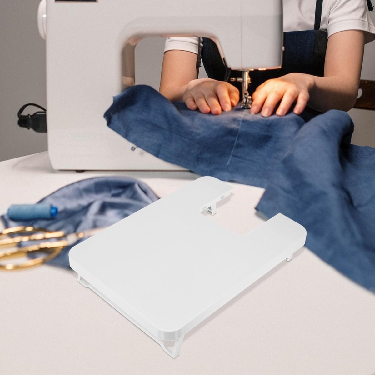 Wat vinden we goed aan de 505A Verlengtafel voor Naaimachine Wit 35x25x2 cm