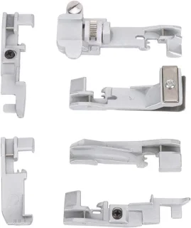 6 stuks naaivoet set voor overlockmachine