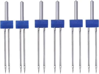 6 stuks tweelingnaalden voor naaimachine