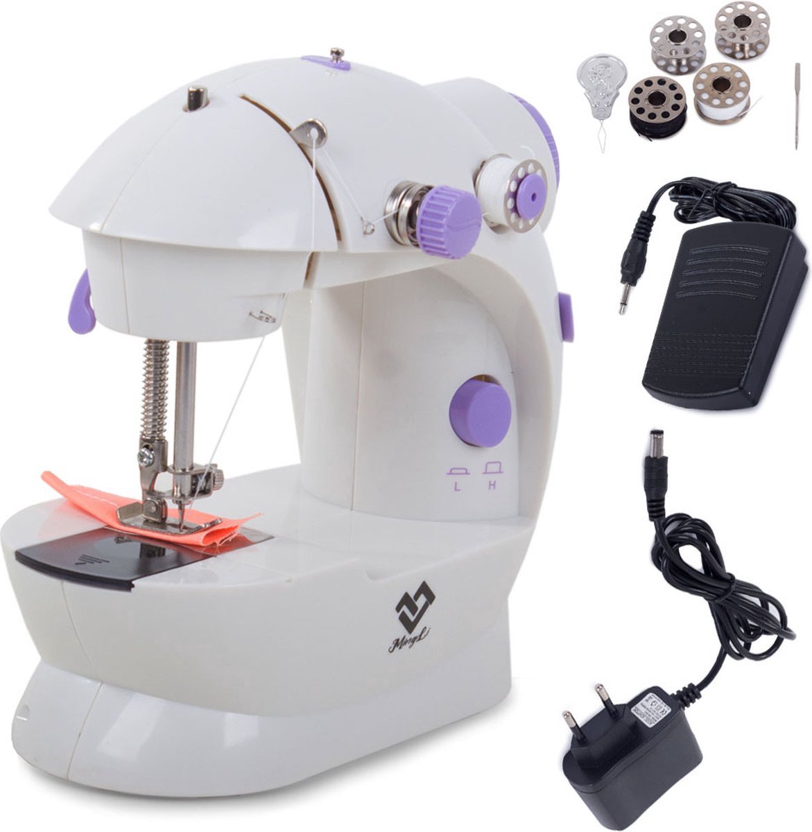 Adaptor 2 Naaimachine Reismodel Met Voetpedaal
