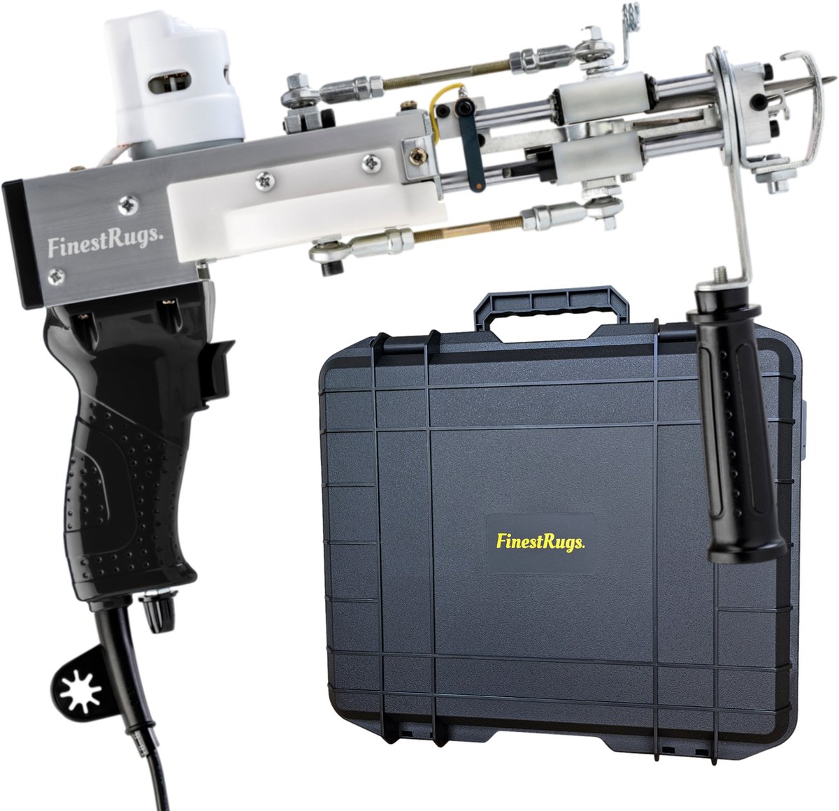 De AK-DUO PRO Tufting Gun Zwart in één oogopslag