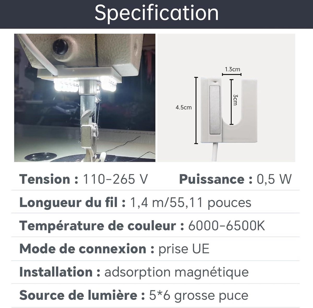 Wat vinden we goed aan de Allecto Plus LED Naaimachine Lamp EU
