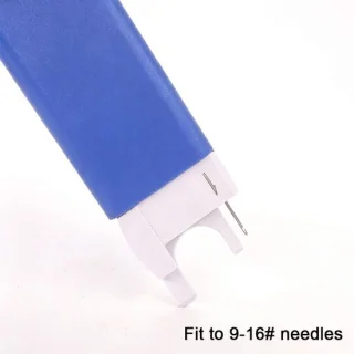 Automatische naaldinrijger 12 cm rood